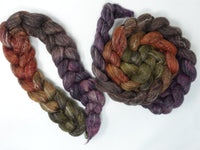 BFL, Alpaca & Seacell. Hand Dyed Gradient 100g