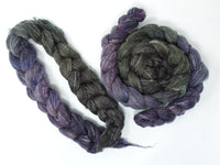 BFL, Alpaca & Seacell. Hand Dyed Gradient 100g