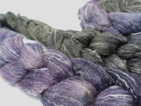 BFL, Alpaca & Seacell. Hand Dyed Gradient 100g