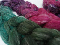 BFL, Alpaca & Seacell. Hand Dyed Gradient 100g