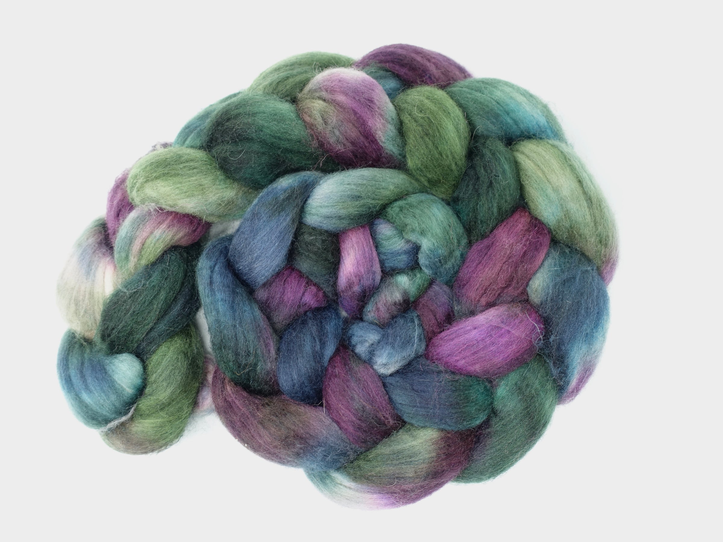 Superfine Merino, Silk & Camel. Hand Dyed Variegated 100g