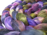 Superfine Merino, Silk & Camel. Hand Dyed Variegated 100g