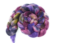 Superfine Merino, Silk & Camel. Hand Dyed Variegated 100g