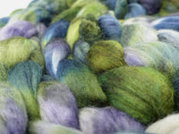 Superfine Merino, Silk & Camel. Hand Dyed Variegated 100g
