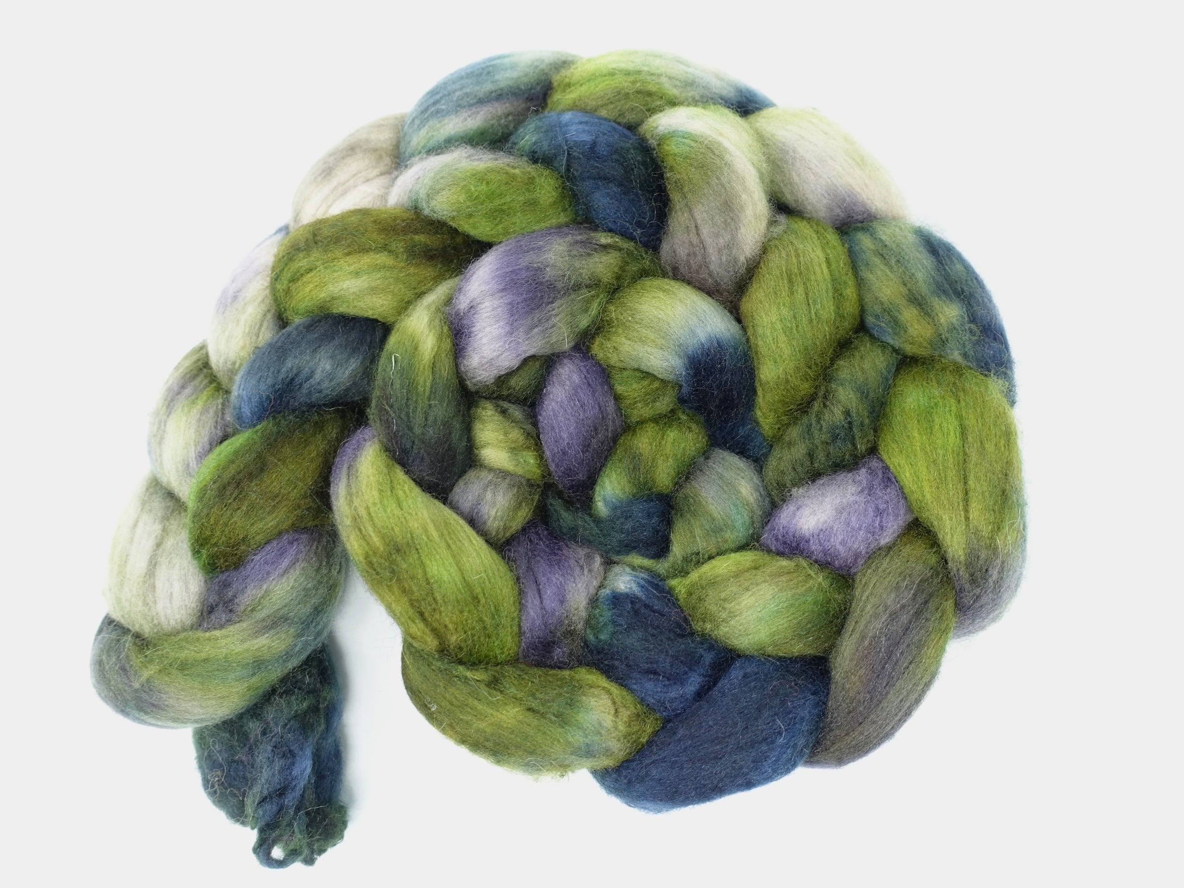 Superfine Merino, Silk & Camel. Hand Dyed Variegated 100g