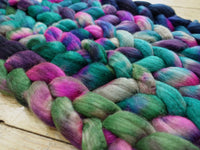 Fade Pack- BFL, 5 co-ordinating braids, Hand Dyed. 500g