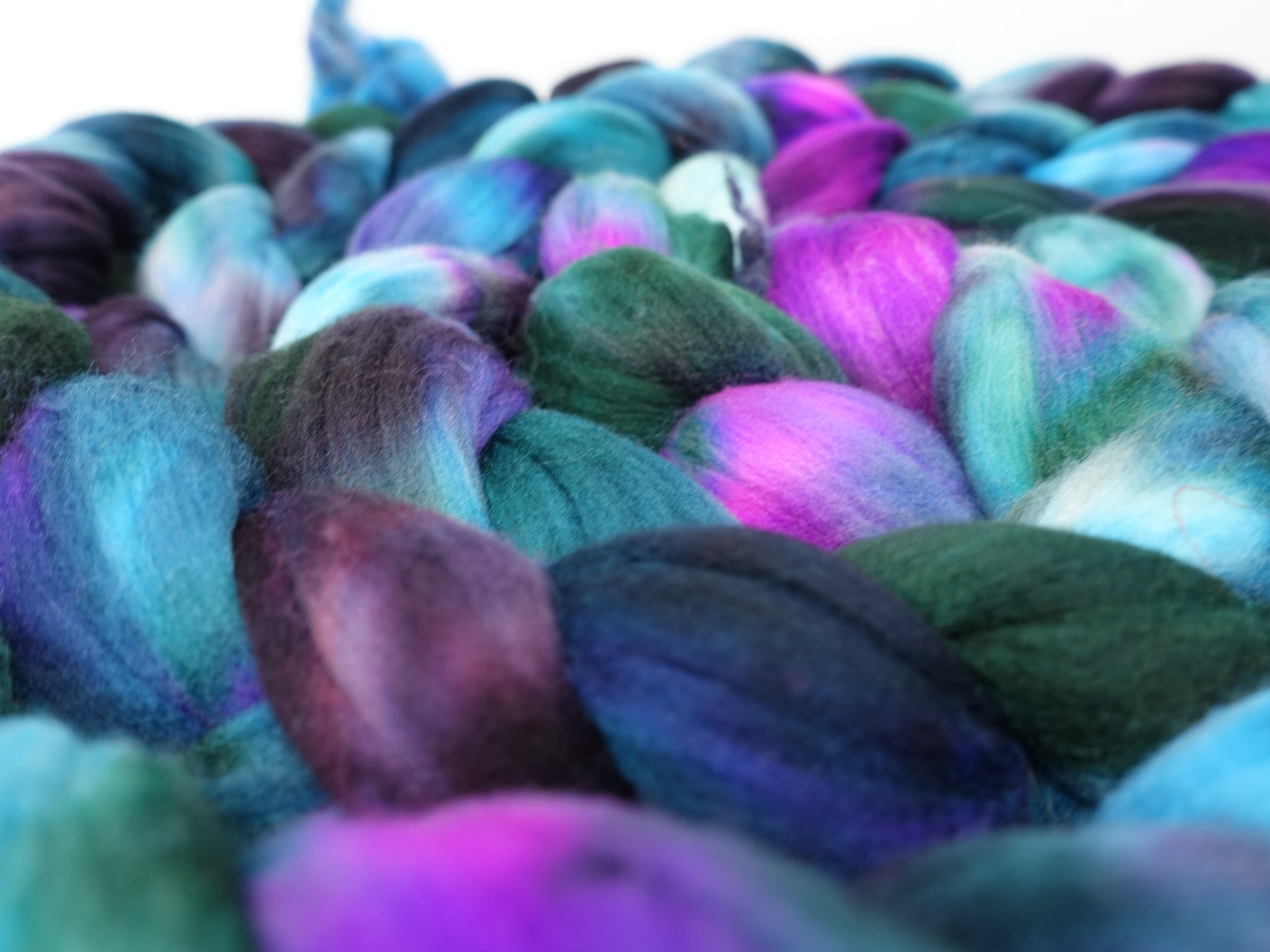 Rambouillet, Hand Dyed Variegated 100g