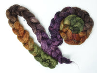 Kid Mohair & Peduncle Silk, Hand Dyed Gradient. 100g