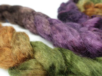 Kid Mohair & Peduncle Silk, Hand Dyed Gradient. 100g