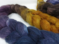 Sock Fibre, Superwash Cheviot, Silk & Bio-Nylon.  Gradient 100g