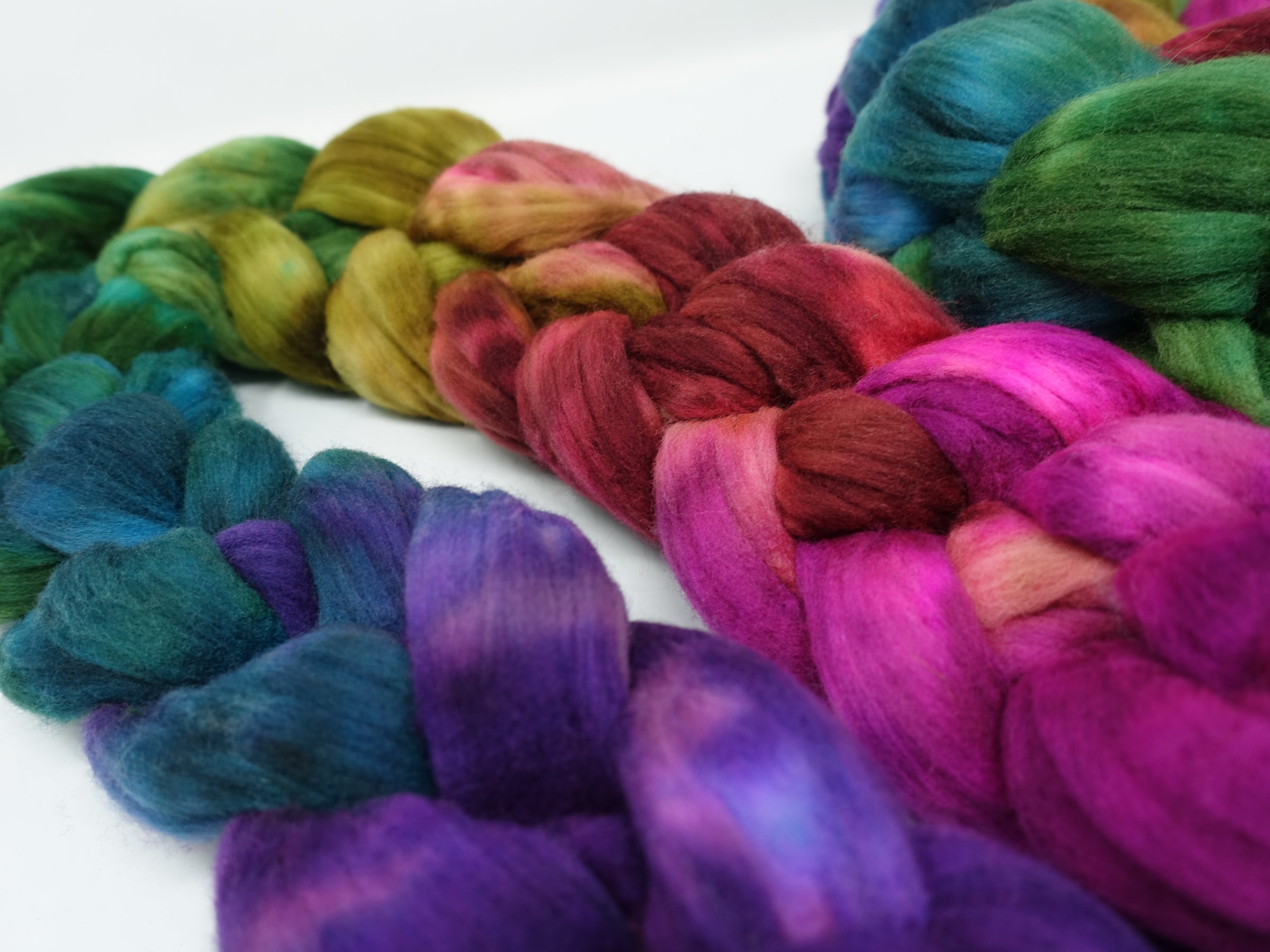 Rambouillet, Hand Dyed Gradient 100g