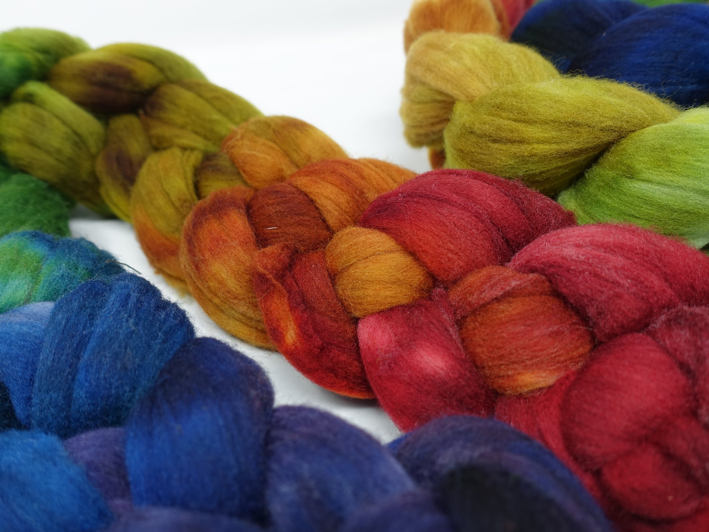 Rambouillet, Hand Dyed Gradient 100g