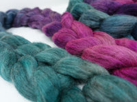 Polwarth & Yak. Hand Dyed Gradient. 100g