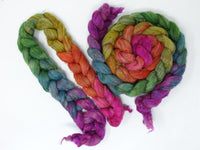 Polwarth & Yak. Hand Dyed Gradient. 100g