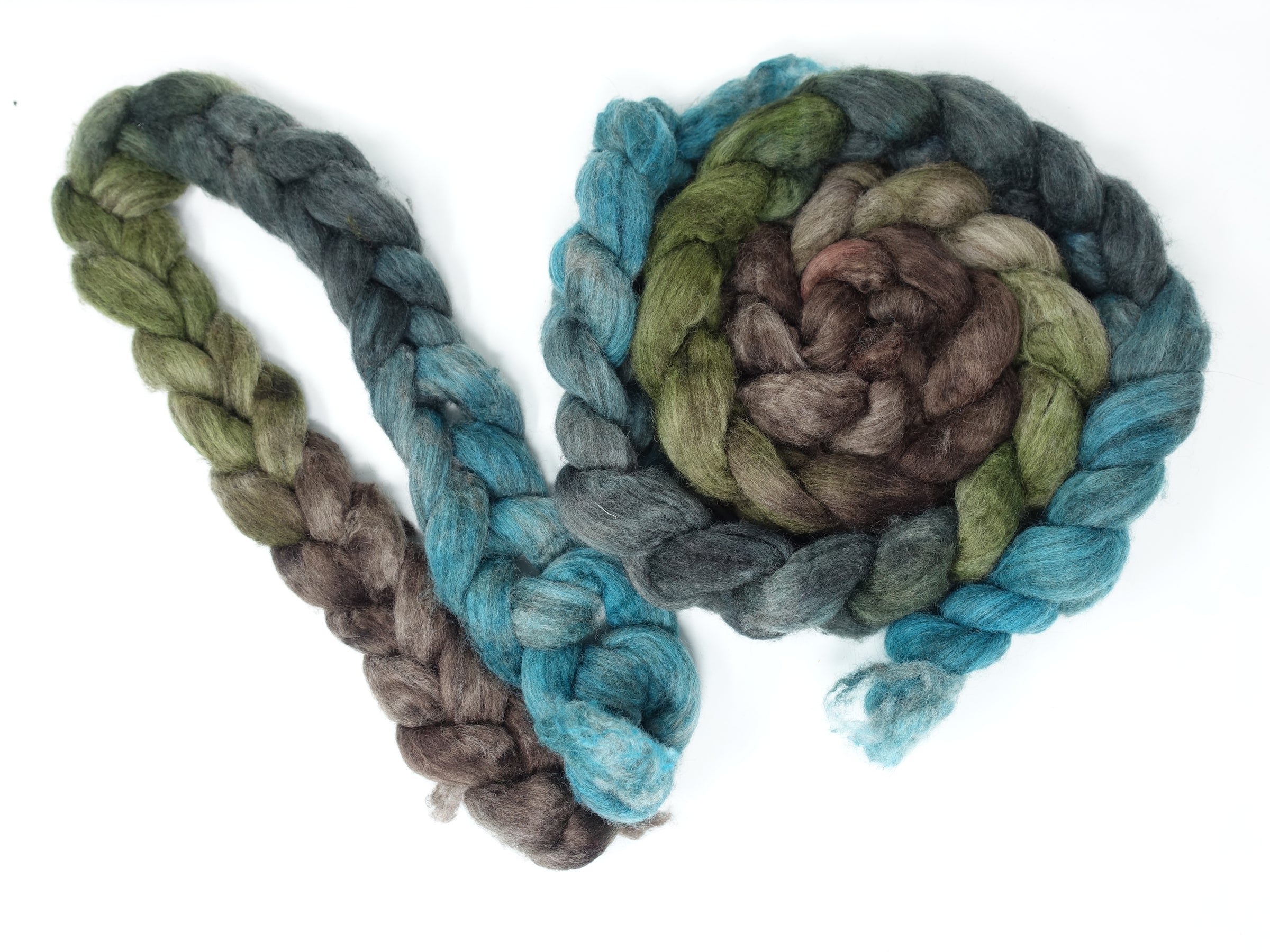 Polwarth & Yak. Hand Dyed Gradient. 100g