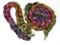 Polwarth & Yak. Hand Dyed Gradient. 100g