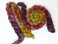 Polwarth & Yak. Hand Dyed Gradient. 100g