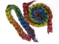 Polwarth & Yak. Hand Dyed Gradient. 100g