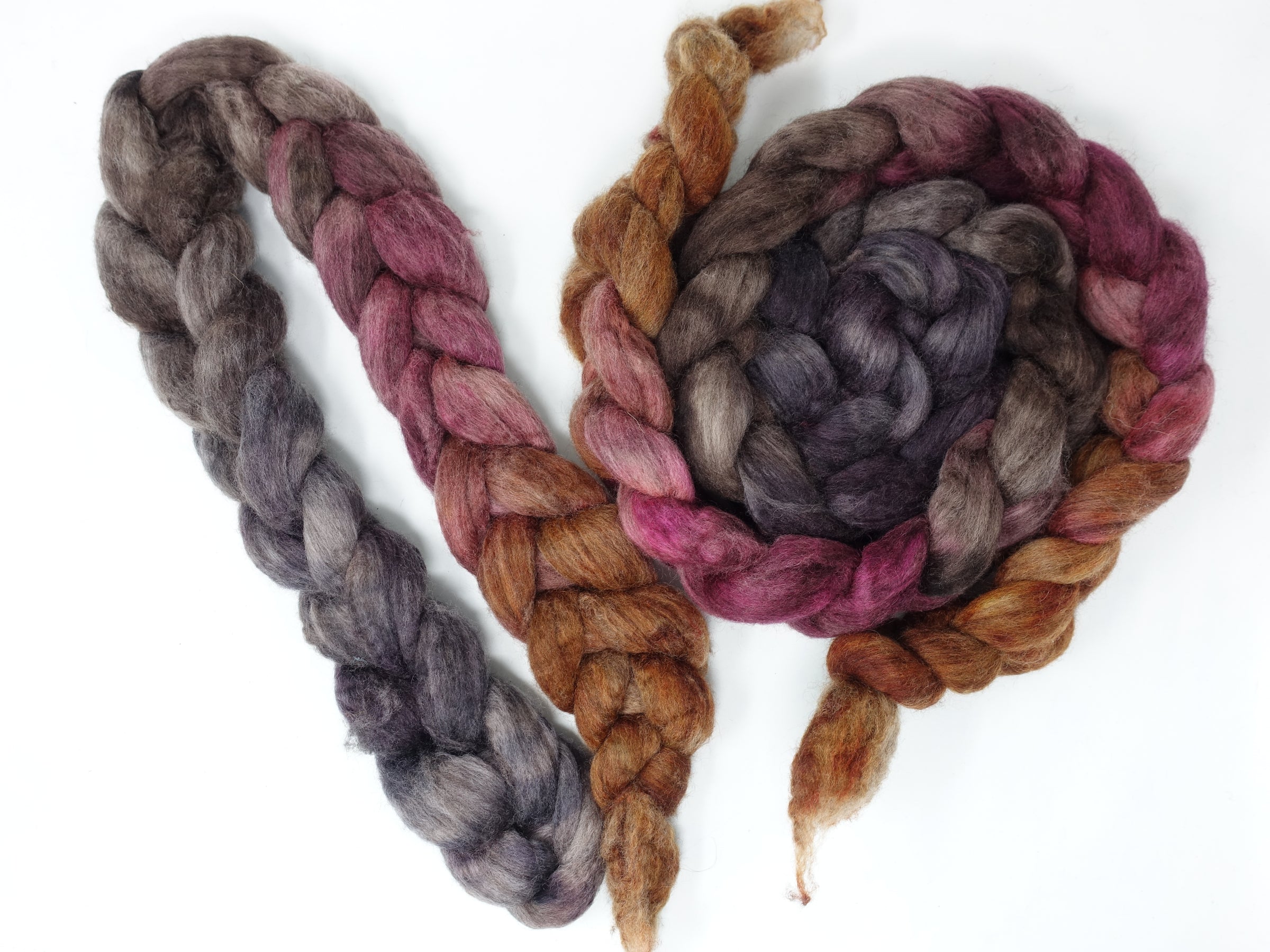 Polwarth & Yak. Hand Dyed Gradient. 100g