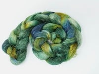Romney, Silk & Linen. Hand Dyed Variegated - 100g