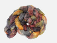 Romney, Silk & Linen. Hand Dyed Variegated - 100g