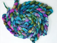 Romney, Silk & Linen. Hand Dyed Variegated - 100g