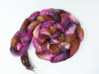 Romney, Silk & Linen. Hand Dyed Variegated - 100g