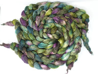 Romney, Silk & Linen. Hand Dyed Variegated - 100g