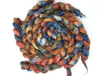 Romney, Silk & Linen. Hand Dyed Variegated - 100g