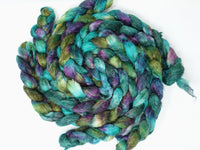 Romney, Silk & Linen. Hand Dyed Variegated - 100g