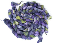 Romney, Silk & Linen. Hand Dyed Variegated - 100g