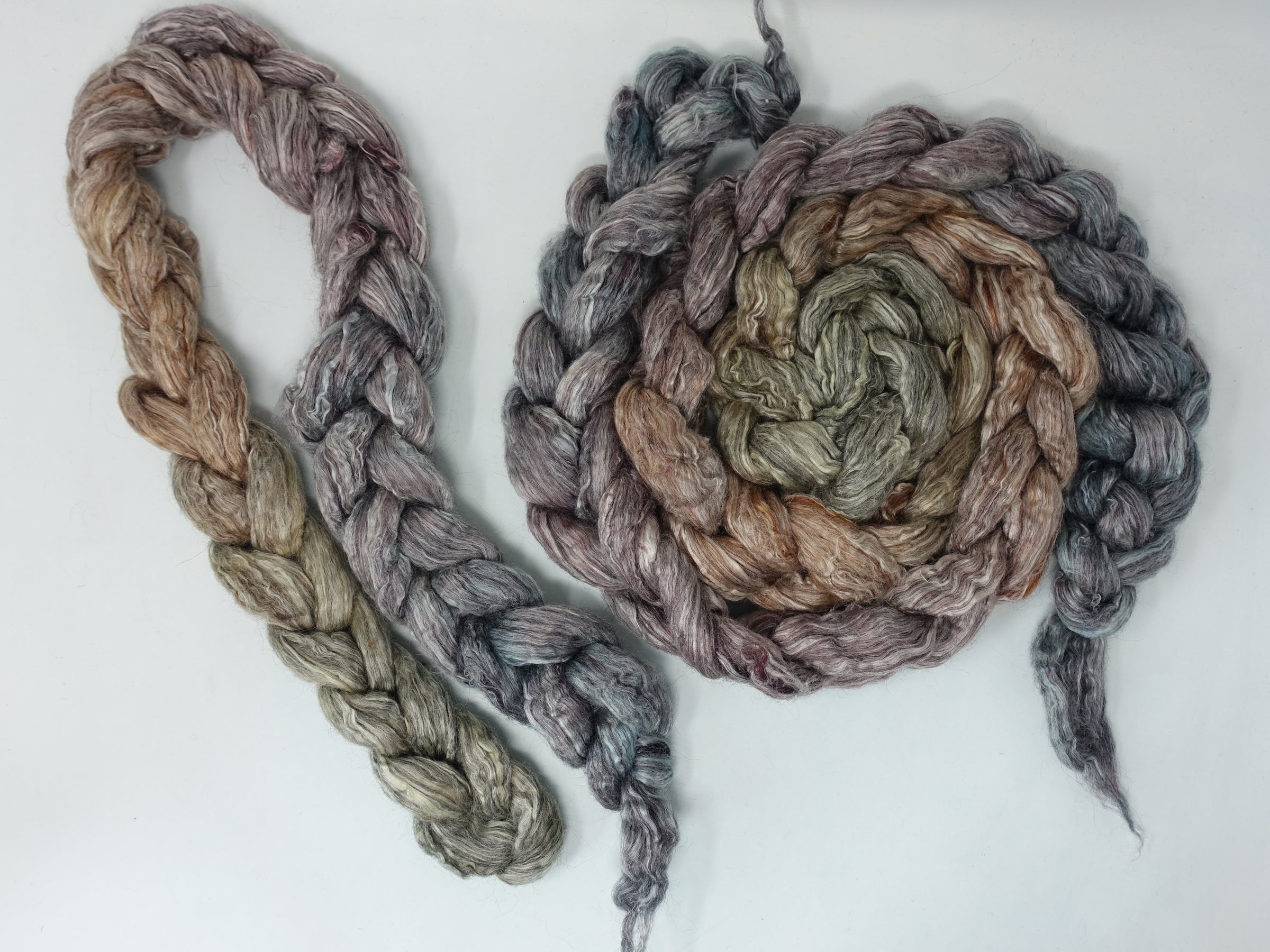 Seacell, BFL & Alpaca- Hand Dyed Gradient. 100g