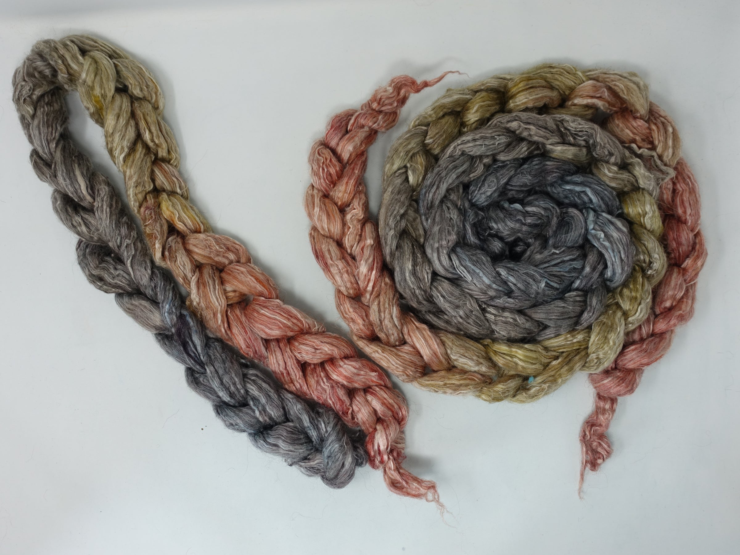 Seacell, BFL & Alpaca- Hand Dyed Gradient. 100g
