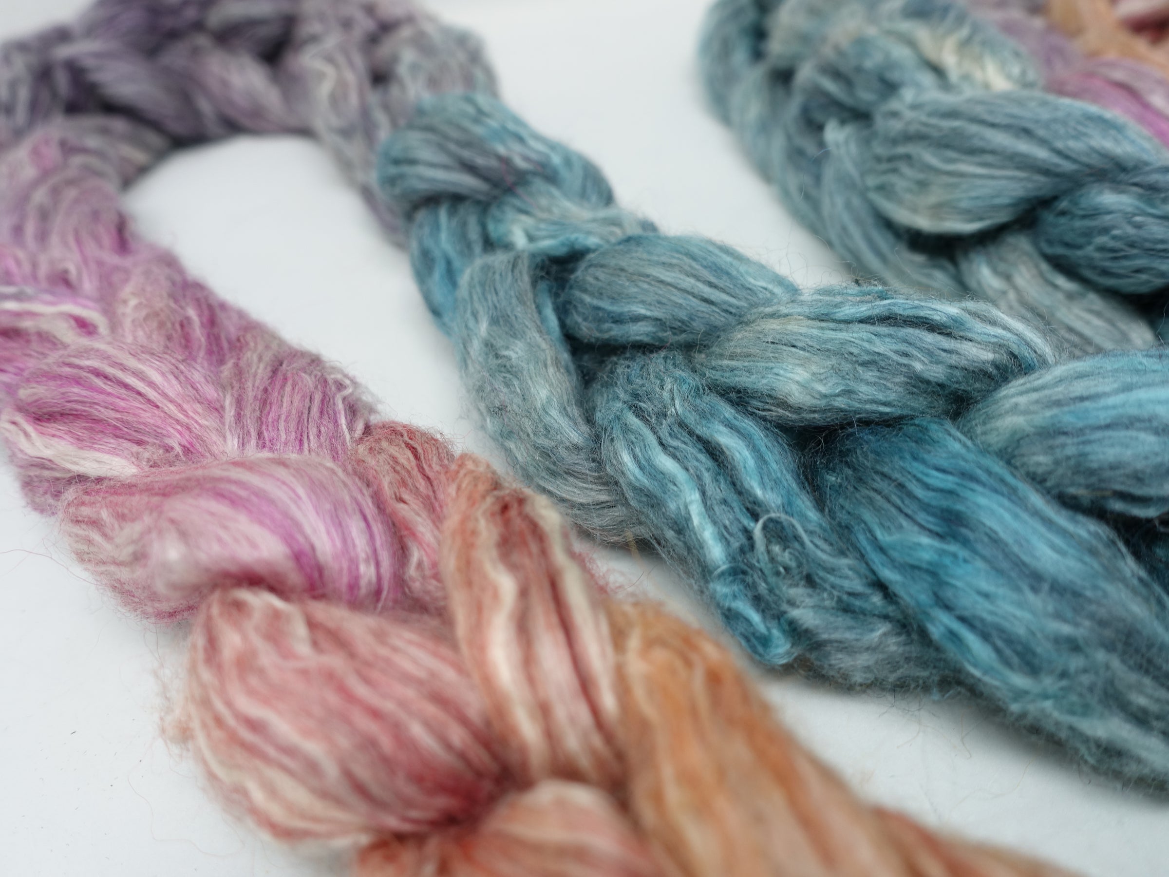Seacell, BFL & Alpaca- Hand Dyed Gradient. 100g