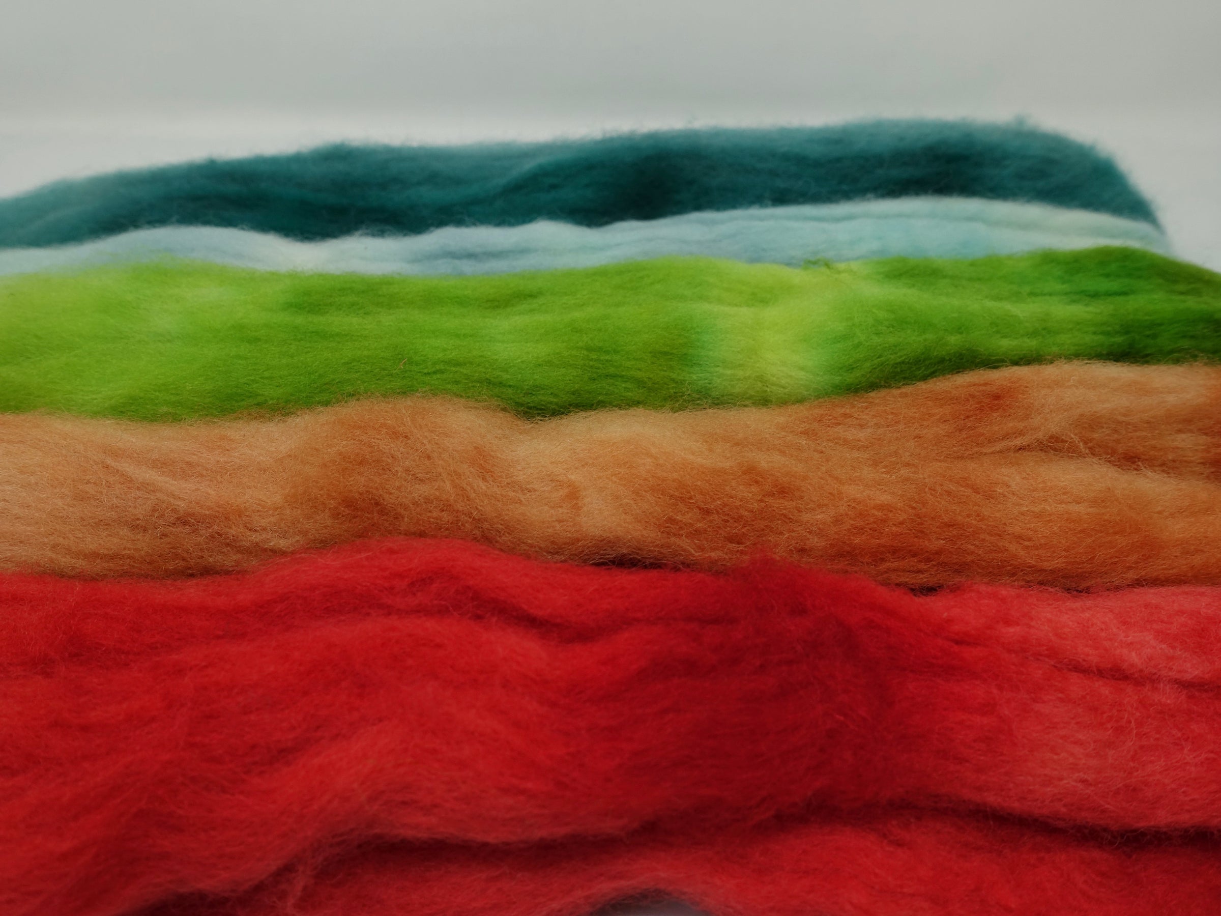 Seasonal Changes Collection- April 2026 Flowering Quince - 100g Cambrian (Welsh x BFL) Wool