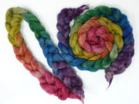 Polwarth & Yak. Hand Dyed Gradient. 100g