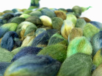 Cambrian Wool, Hand Dyed Variegated. Welsh x BFL Wool, 100g