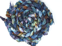 Tweed Wool. South American Wool & Viscose Tweed Nepps. Hand Dyed Variegated 100g
