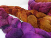 Cambrian Wool, Hand Dyed Gradient. Welsh x BFL Wool, 100g
