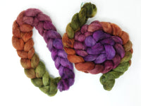 Cambrian Wool, Hand Dyed Gradient. Welsh x BFL Wool, 100g