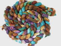 Targhee, Hand Dyed Variegated 100g