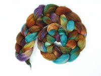Targhee, Hand Dyed Variegated 100g