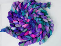 Targhee, Hand Dyed Variegated 100g