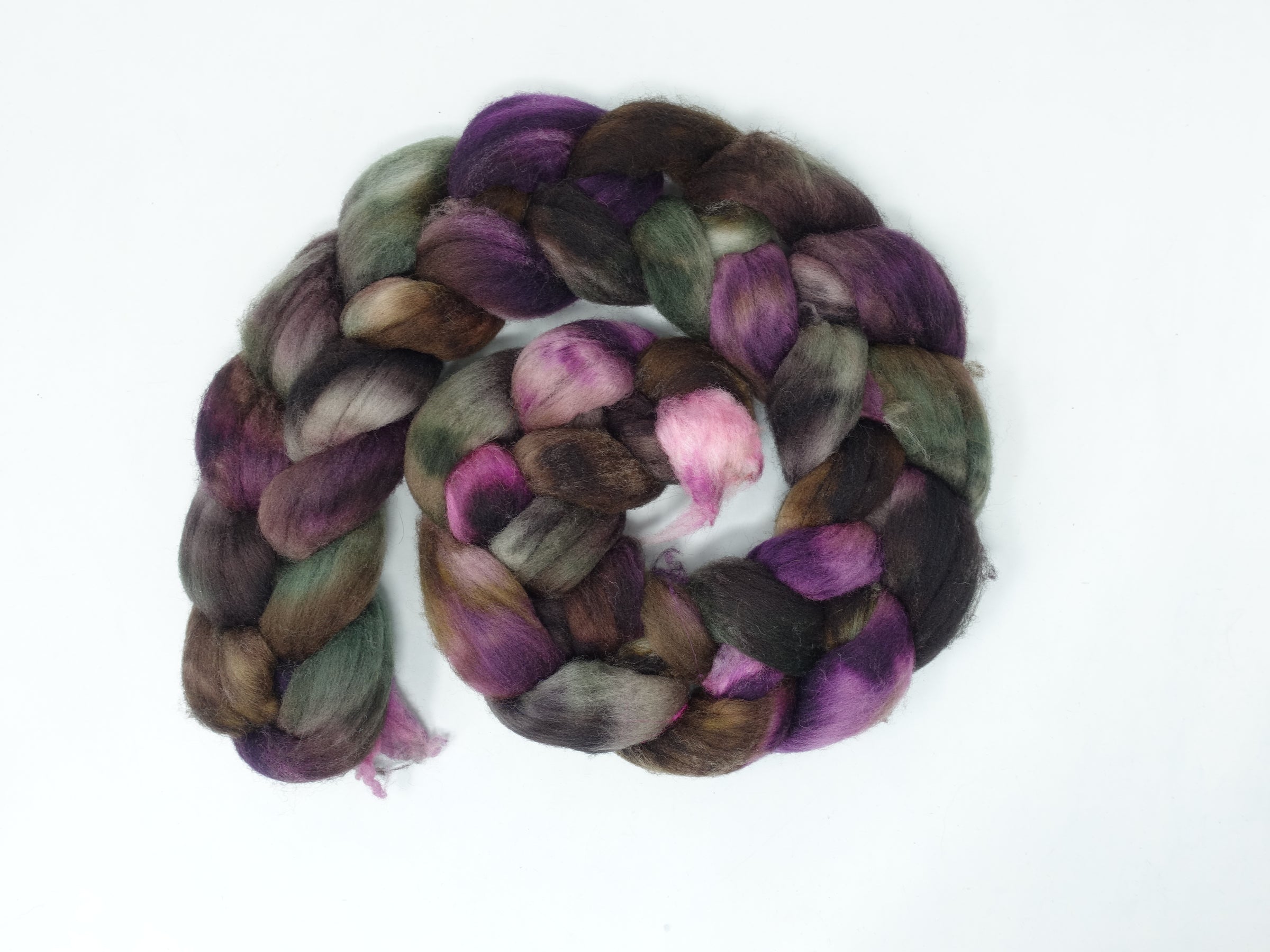 Targhee, Hand Dyed Variegated 100g