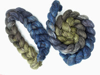 Zwartbles & Silk, Hand Dyed Gradient. 100g