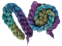 Zwartbles & Silk, Hand Dyed Gradient. 100g