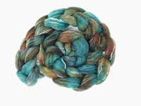 BFL, Alpaca & Seacell. Hand Dyed Variegated 100g