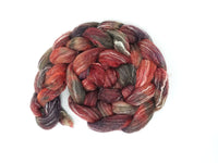 BFL, Alpaca & Seacell. Hand Dyed Variegated 100g