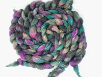 BFL, Alpaca & Seacell. Hand Dyed Variegated 100g