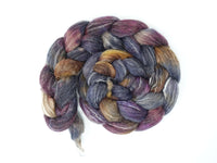 BFL, Alpaca & Seacell. Hand Dyed Variegated 100g